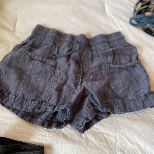 Athleta Cabo linen shorts size 8